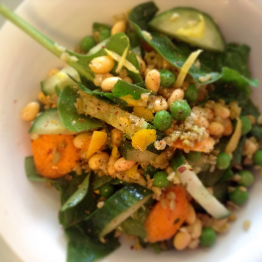 soybean salad soybean salad