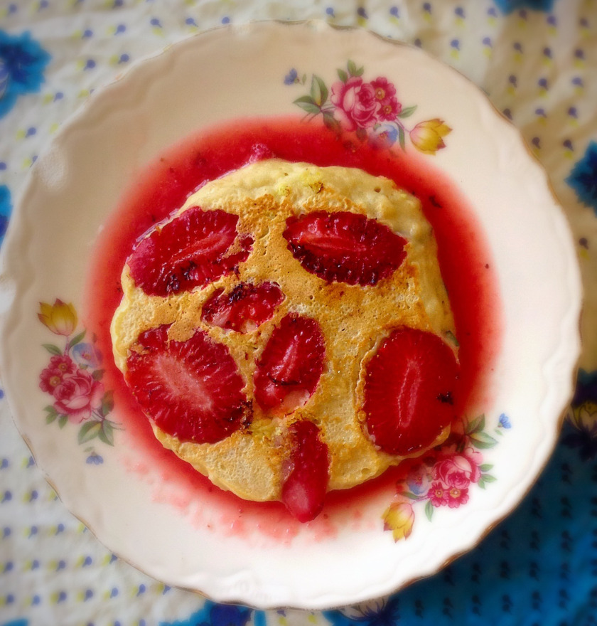 strawberry pancake strawberry pancake