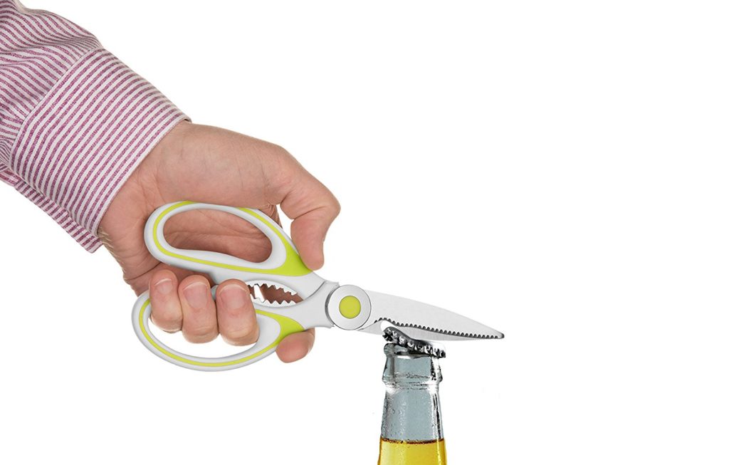 kitchen shears for opening bottle